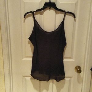 Charter Club Black Camisole, Size 16 W